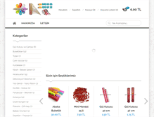 Tablet Screenshot of cicekmalzemesi.net